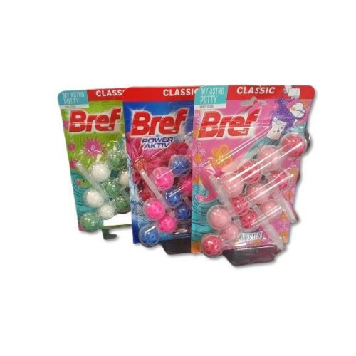 Bref Power Aktiv illatosító golyó, 3x50g