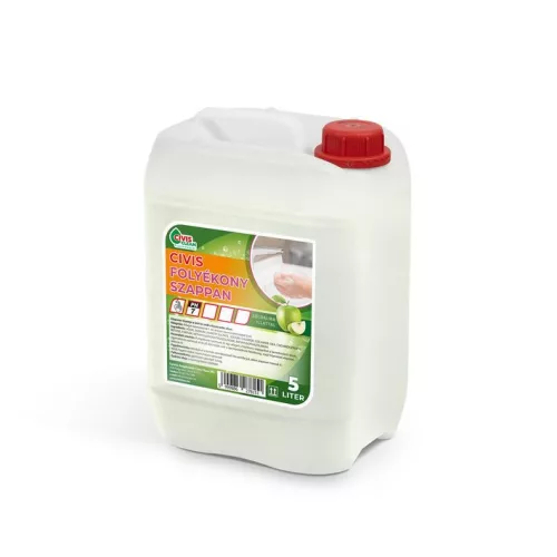 Civis Folyékony szappan zöldalma illattal 5 literes kannában