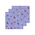 Civis törlőkendő, Virágos, 3db/csomag