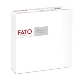   Lucart Fato Airlaid White textilhatású szalvéta, fehér, 40x40cm, 50lap/csomag, 16csomag/karton