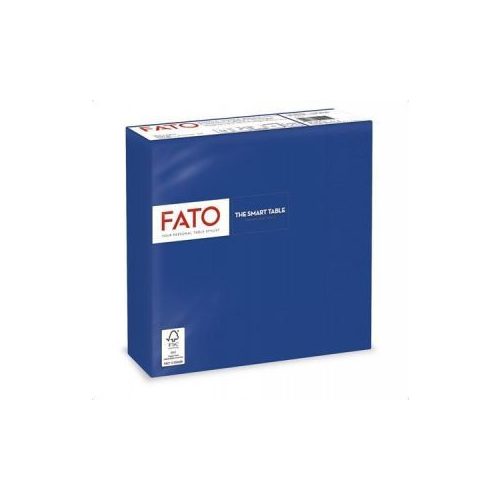 Lucart Fato Smart Table sötétkék szalvéta 33x33, 1/4 hajtású, 2r., 50lap/cs.,24cs./krt.