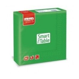   Lucart Fato Smart Table zöldalma szalvéta 33x33, 1/4 hajtású, 2r., 50lap/cs., 24cs./krt.