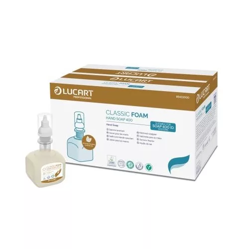Lucart Identity Classic habszappan, virágos illat, mandulaolajjal, 400ml/1000adag