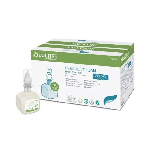 Lucart Identity Frequent habszappan, semleges illat, aloe verával, 400ml/1000adag