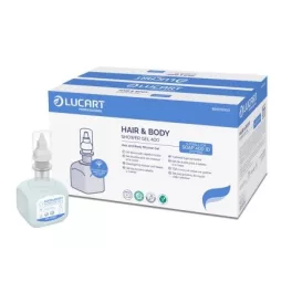   Lucart Identity Hair&Body Shower gel 400ml, virágos illat, ginko bilobával