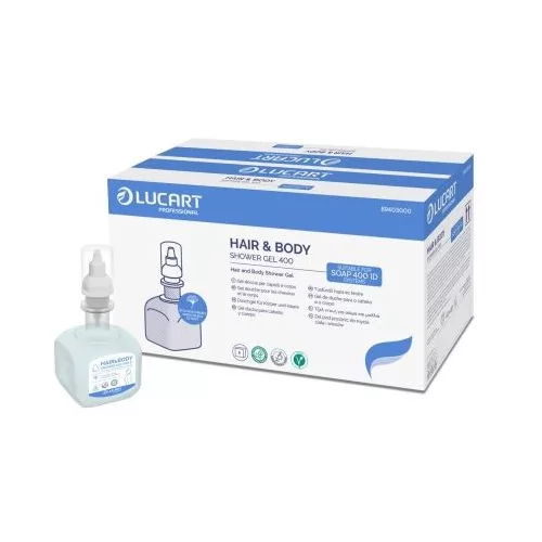 Lucart Identity Hair&Body Shower gel 400ml, virágos illat, ginko bilobával