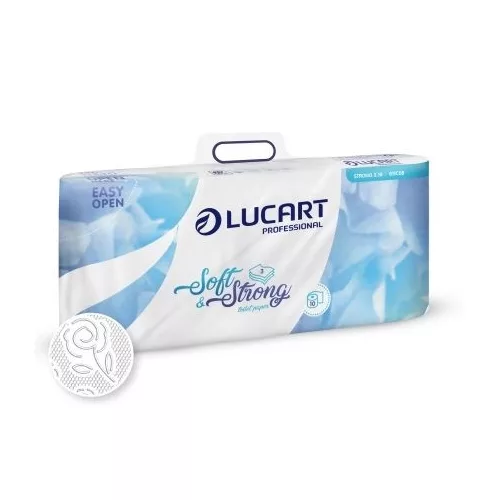 Lucart Strong 3.10 toalettpapír, 3r., cell., 10tek./cs., 7cs./zsugor