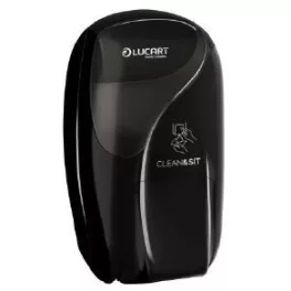   Lucart toalett tisztító hab adagoló, Clean&S, fekete 400ml