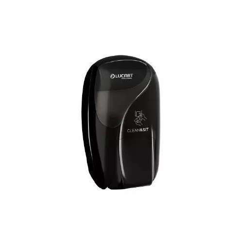 Lucart toalett tisztító hab adagoló, Clean&S, fekete 400ml