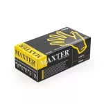 Nitril "XL" fekete púdermentes vizsgálókesztyű, 100db/doboz